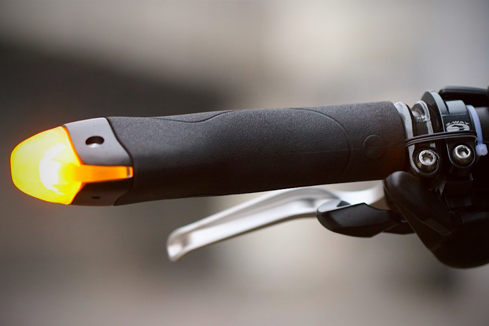 BlinkerGrips Bicycle Grip Signal Lights GrumpyFoot